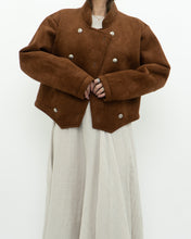 Load image into Gallery viewer, Vintage x Made in Canada x Camel Soft Cropped Western Jacket (M-XL)