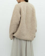 Load image into Gallery viewer, LE FOU WILFRED x Alpaca Raised Cable Knit Sweater (S-L)