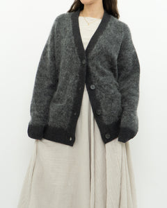 GESTUZ x Heathered Grey Mohair Cardigan (XS-L)