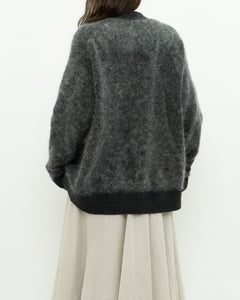 GESTUZ x Heathered Grey Mohair Cardigan (XS-L)