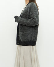 Load image into Gallery viewer, GESTUZ x Heathered Grey Mohair Cardigan (XS-L)