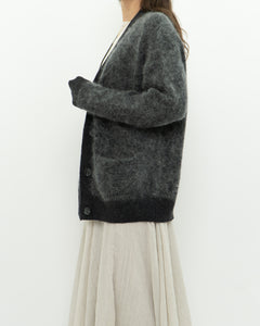 GESTUZ x Heathered Grey Mohair Cardigan (XS-L)