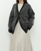 Load image into Gallery viewer, GESTUZ x Heathered Grey Mohair Cardigan (XS-L)