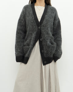 GESTUZ x Heathered Grey Mohair Cardigan (XS-L)