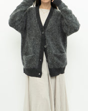 Load image into Gallery viewer, GESTUZ x Heathered Grey Mohair Cardigan (XS-L)