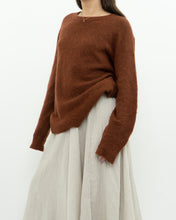 Load image into Gallery viewer, THE GROUP BY BABATON x Heathered Caramel Alpaca-blend Knit Sweater (XS-L)