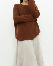 Load image into Gallery viewer, THE GROUP BY BABATON x Heathered Caramel Alpaca-blend Knit Sweater (XS-L)