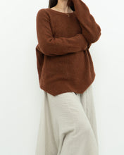 Load image into Gallery viewer, THE GROUP BY BABATON x Heathered Caramel Alpaca-blend Knit Sweater (XS-L)