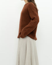 Load image into Gallery viewer, THE GROUP BY BABATON x Heathered Caramel Alpaca-blend Knit Sweater (XS-L)