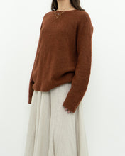 Load image into Gallery viewer, THE GROUP BY BABATON x Heathered Caramel Alpaca-blend Knit Sweater (XS-L)