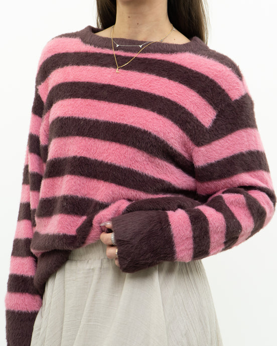 Modern x Ultra Soft Pink Striped Sweater (XS-L)