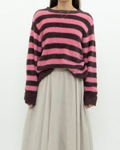 Load image into Gallery viewer, Modern x Ultra Soft Pink Striped Sweater (XS-L)