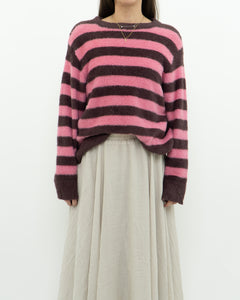 Modern x Ultra Soft Pink Striped Sweater (XS-L)