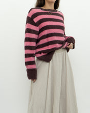 Load image into Gallery viewer, Modern x Ultra Soft Pink Striped Sweater (XS-L)