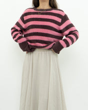 Load image into Gallery viewer, Modern x Ultra Soft Pink Striped Sweater (XS-L)