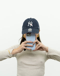 NY YANKEES x Floral Embroidered Navy Hat