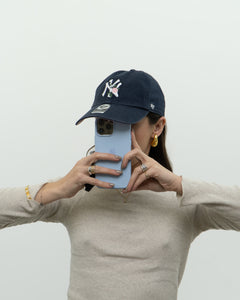 NY YANKEES x Floral Embroidered Navy Hat