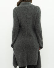 Load image into Gallery viewer, ZARA x Heathered Grey Mohair-Blend Sweater Dress