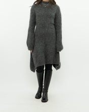 Load image into Gallery viewer, ZARA x Heathered Grey Mohair-Blend Sweater Dress