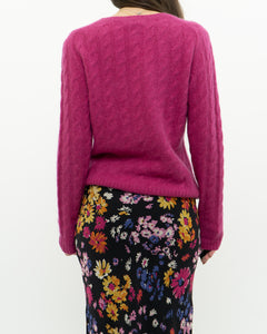 LORD & TAYLOR x Magenta Pure Cashmere Sweater (XS-M)