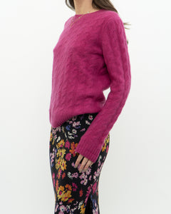 LORD & TAYLOR x Magenta Pure Cashmere Sweater (XS-M)