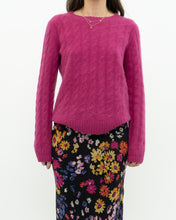 Load image into Gallery viewer, LORD &amp; TAYLOR x Magenta Pure Cashmere Sweater (XS-M)