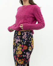 Load image into Gallery viewer, LORD &amp; TAYLOR x Magenta Pure Cashmere Sweater (XS-M)