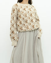 Load image into Gallery viewer, Modern x LILI SODONIO Heart Patterned Knit Sweater (XS-M)