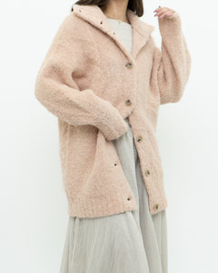 WILFRED x Light Peach Alpaca Cozy Cardigan (XS-M)