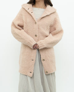 WILFRED x Light Peach Alpaca Cozy Cardigan (XS-M)