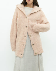 WILFRED x Light Peach Alpaca Cozy Cardigan (XS-M)