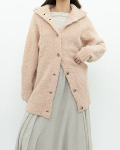 WILFRED x Light Peach Alpaca Cozy Cardigan (XS-M)