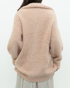 WILFRED x Light Peach Alpaca Cozy Cardigan (XS-M)