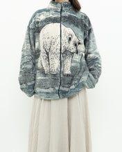 Load image into Gallery viewer, Vintage x Polar bear fleece patterned jacket (XS-L)