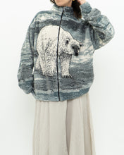 Load image into Gallery viewer, Vintage x Polar bear fleece patterned jacket (XS-L)