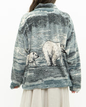 Load image into Gallery viewer, Vintage x Polar bear fleece patterned jacket (XS-L)