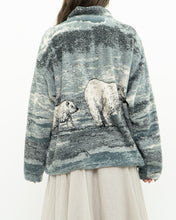 Load image into Gallery viewer, Vintage x Polar bear fleece patterned jacket (XS-L)