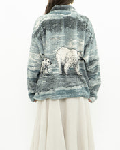 Load image into Gallery viewer, Vintage x Polar bear fleece patterned jacket (XS-L)