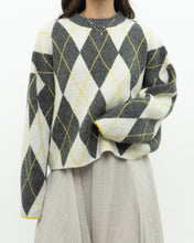 Load image into Gallery viewer, H&amp;M x PRINGLE Argyle Cropped Knit Sweater (XS-XL)