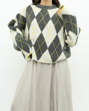 Load image into Gallery viewer, H&amp;M x PRINGLE Argyle Cropped Knit Sweater (XS-XL)