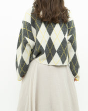 Load image into Gallery viewer, H&amp;M x PRINGLE Argyle Cropped Knit Sweater (XS-XL)