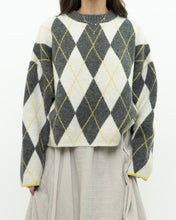 Load image into Gallery viewer, H&amp;M x PRINGLE Argyle Cropped Knit Sweater (XS-XL)