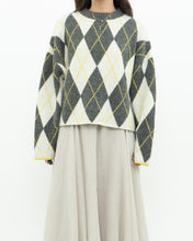 Load image into Gallery viewer, H&amp;M x PRINGLE Argyle Cropped Knit Sweater (XS-XL)