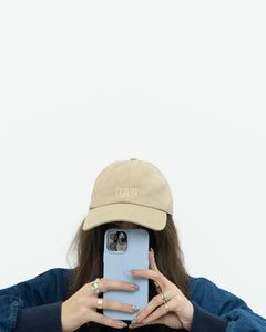 GAP x Beige Embroidered Hat