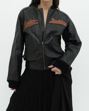 Load image into Gallery viewer, Vintage x HARLEY DAVIDSON Black Perifferated Leather Jacket (XS, S)