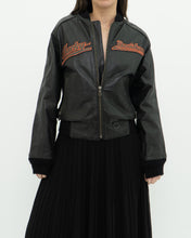 Load image into Gallery viewer, Vintage x HARLEY DAVIDSON Black Perifferated Leather Jacket (XS, S)