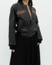 Load image into Gallery viewer, Vintage x HARLEY DAVIDSON Black Perifferated Leather Jacket (XS, S)