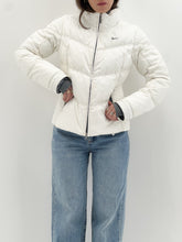 Load image into Gallery viewer, Vintage x NIKE Fitted White Down Jacket (XS, S)