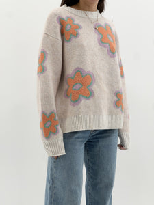 AE x Cozy Flower Knit Sweater (XS-L)