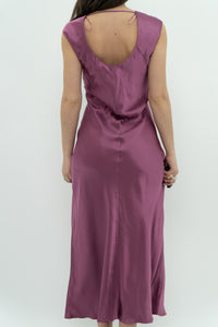 DYNAMITE x Magenta Satin Gown (L)